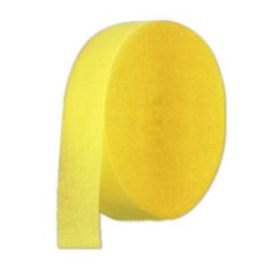 Yellow Crepe Streamers (10)